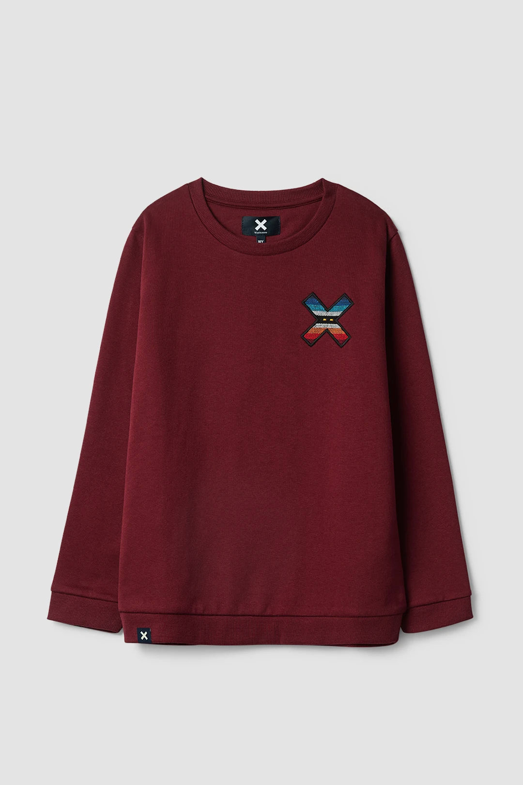 SUDADERA KIDS CLASSIC BURGUNDY