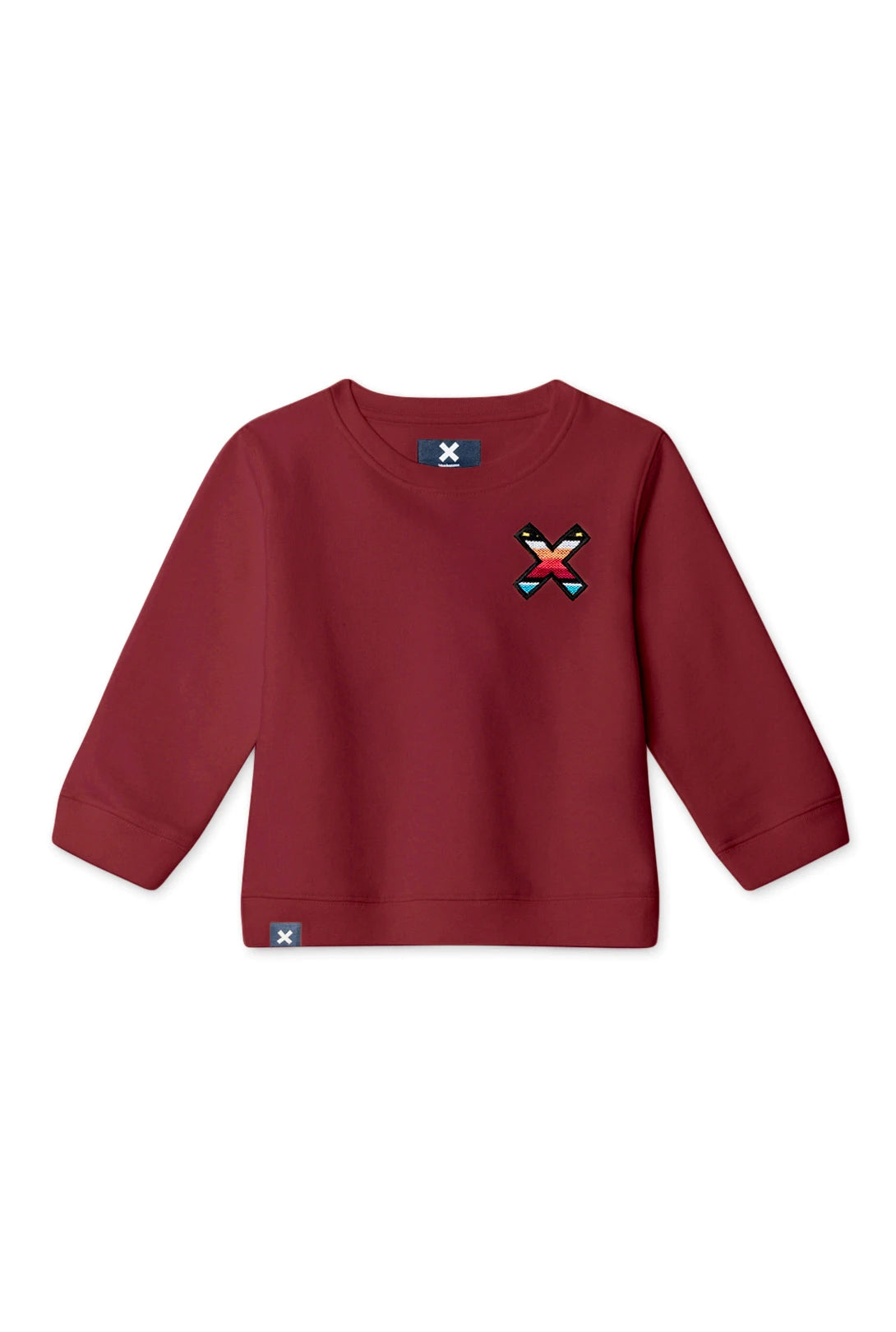 SUDADERA KIDS CLASSIC BURGUNDY