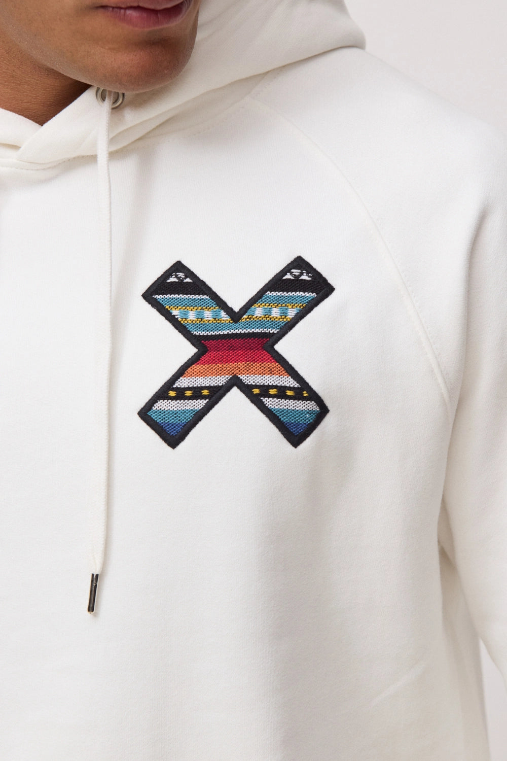 SUDADERA CON CAPUCHA CLASSIC BLANCO ROTO
