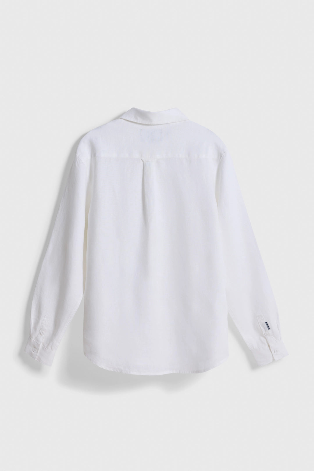 WHITE CORE LINEN SHIRT