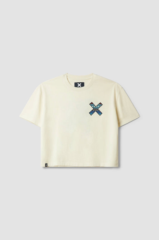CAMISETA MUJER CLASSIC CREMA