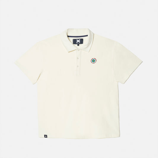 CREAM OVERSIZE POLO