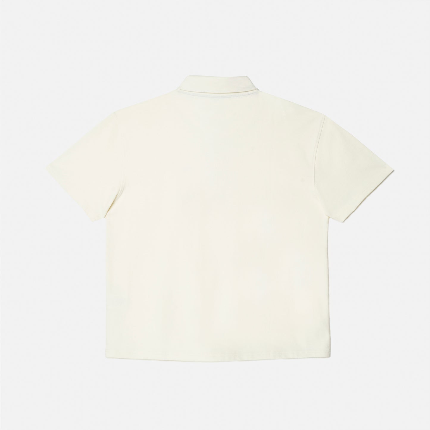 CREAM OVERSIZE POLO