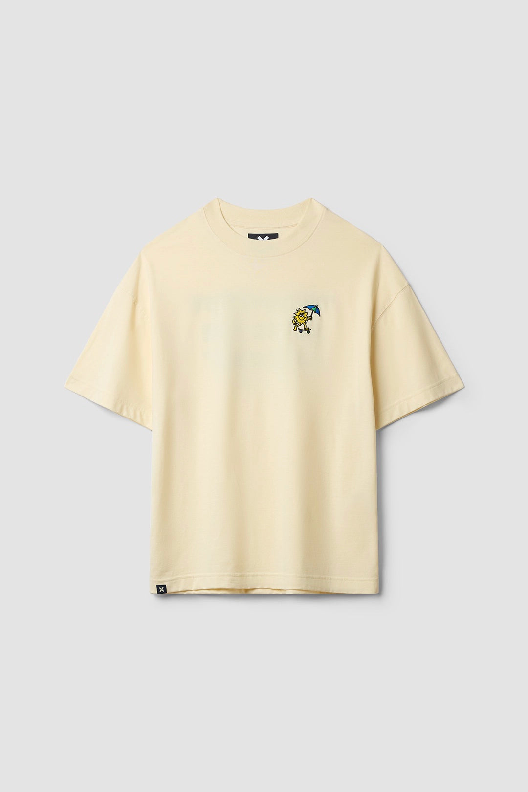 CAMISETA QUILT CREMA