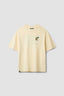 CAMISETA QUILT CREMA