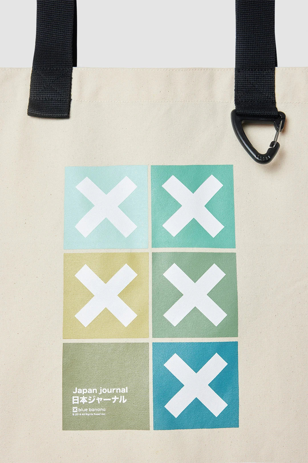 CREAM SQUARE TOTE BAG