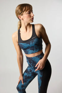 DARK BLUE WOMEN'S ACTIVE TOP