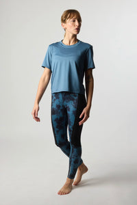 DARK BLUE WOMEN'S TRAIN T-SHIRT