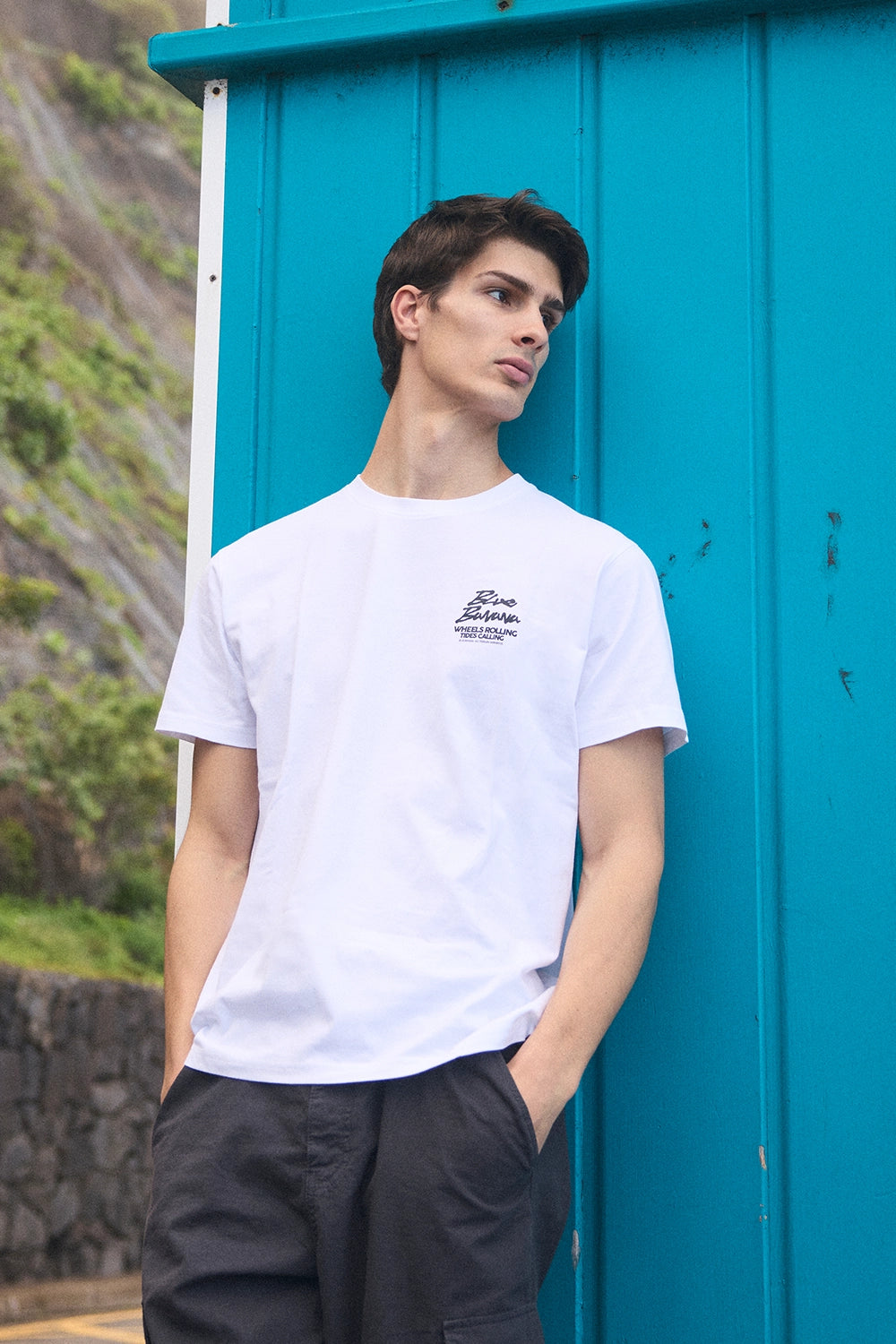 WHITE DRIVE TEE