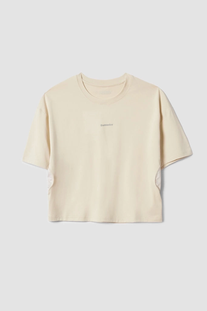 CAMISETA MUJER TRAIN DUSTY CREAM