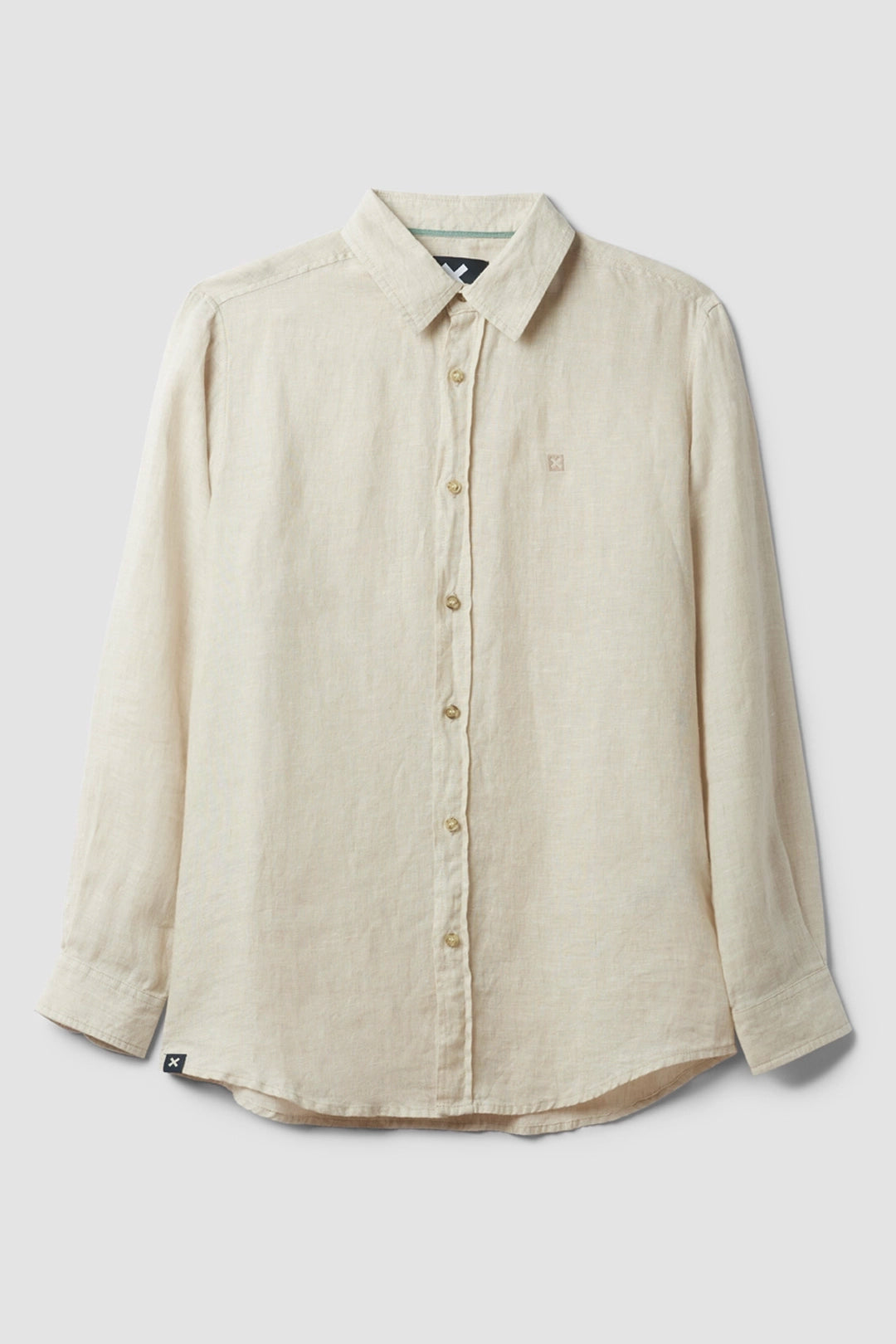 CAMISA DE LINO ECRU