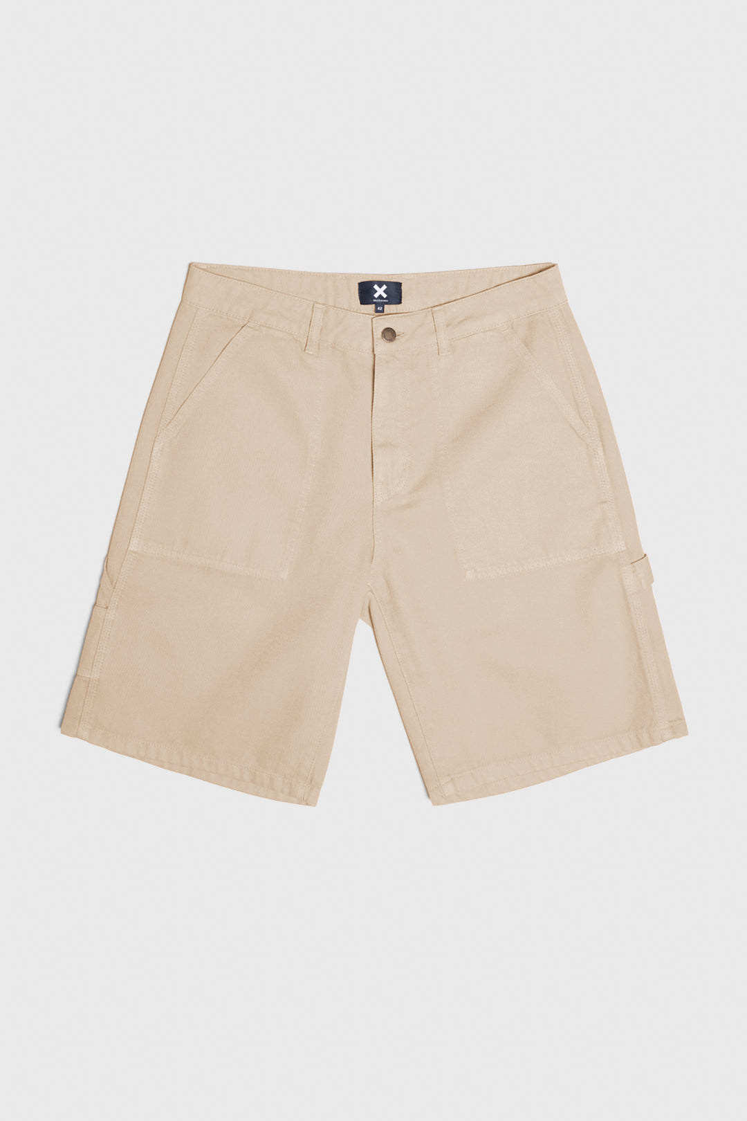 BEIGE FRANK SHORTS