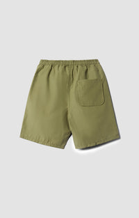 GREEN CRD SHORTS
