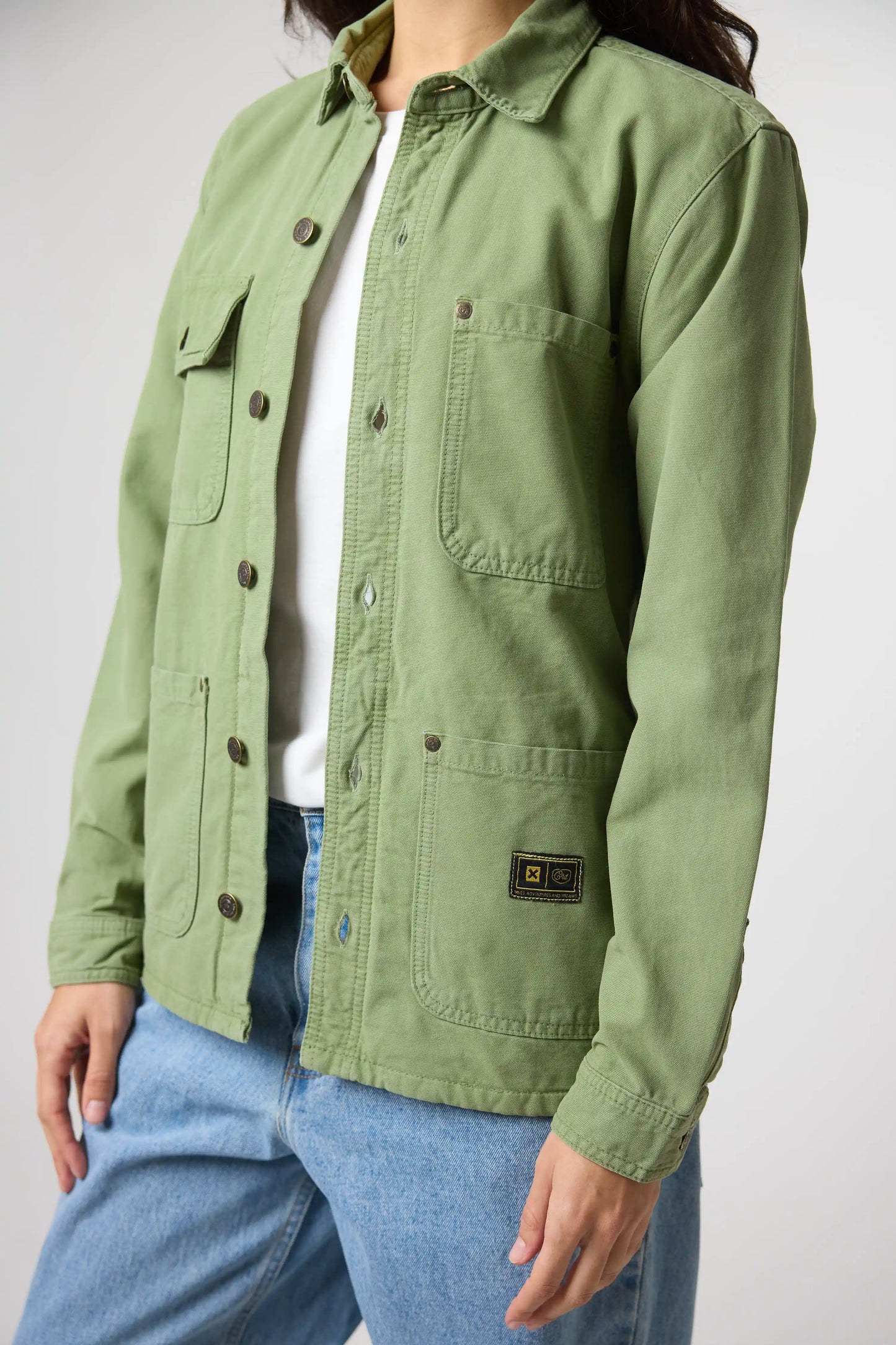 GREEN CRD WORKER JACKET