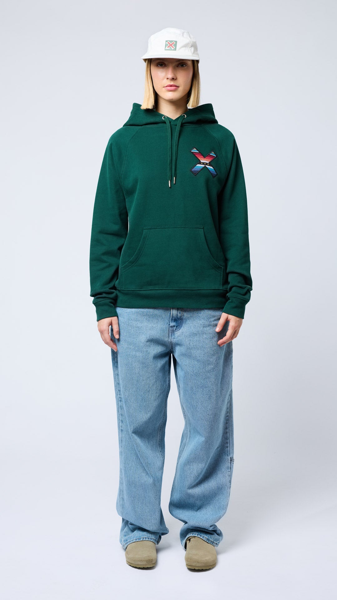 SUDADERA CON CAPUCHA CLASSIC VERDE