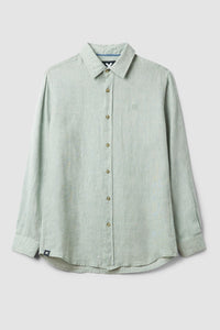CAMISA DE LINO VERDE