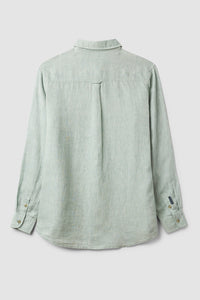 CAMISA DE LINO VERDE
