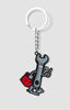 GREY CRD TOOL KEYCHAIN