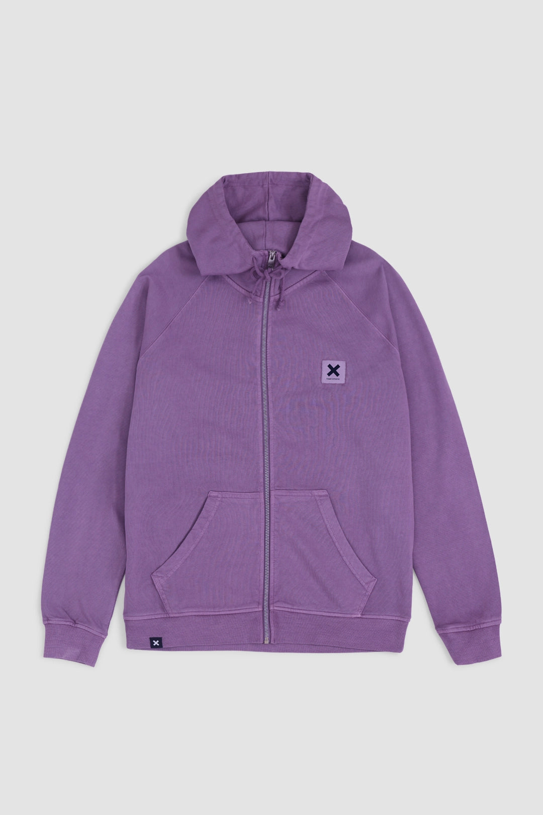LIGHT PURPLE ICONIC FULL ZIP HOODIE