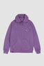 LIGHT PURPLE ICONIC FULL ZIP HOODIE