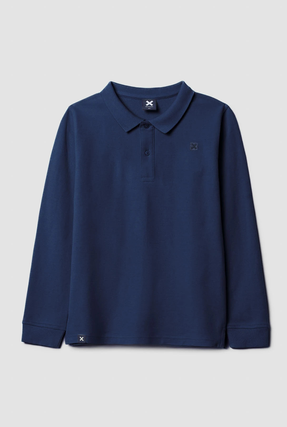 IMPERIAL BLUE NATURE KIDS LONG SLEEVE POLO