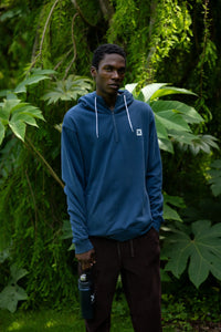 IMPERIAL BLUE ISLAND HALF ZIP HOODIE