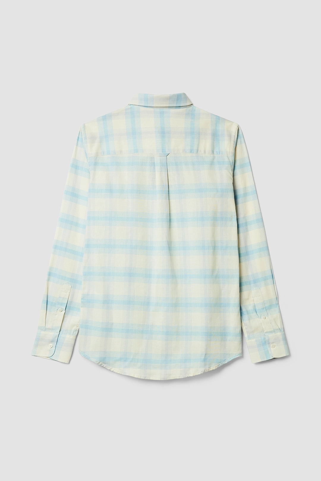CAMISA PLAID SUMMER INDIGO BLUE