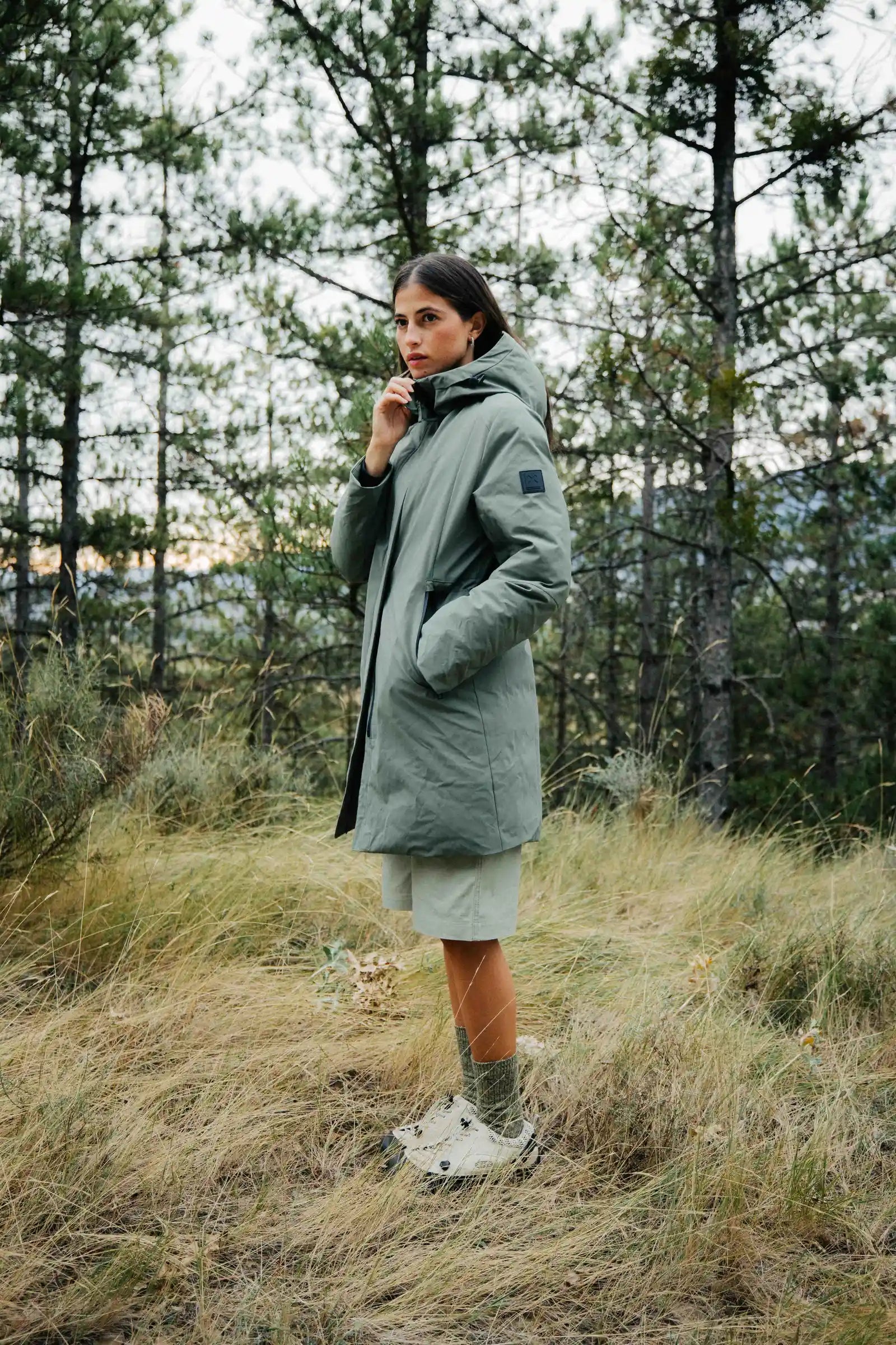 KHAKI ASTER WOMAN PARKA