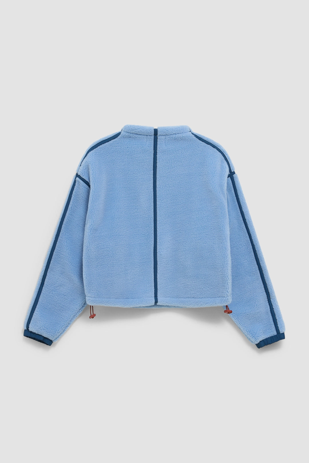 LIGHT BLUE FROST WOMAN POLAR JUMPER