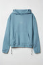 SUDADERA CON CAPUCHA TECH LIGHT BLUE
