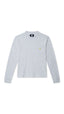 LIGHT GREY MELANGE BANANA POCKET LS TEE