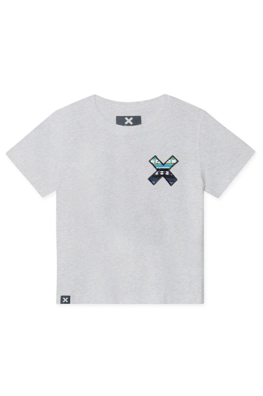 CAMISETA KIDS CLASSIC LIGHT GREY MELANGE