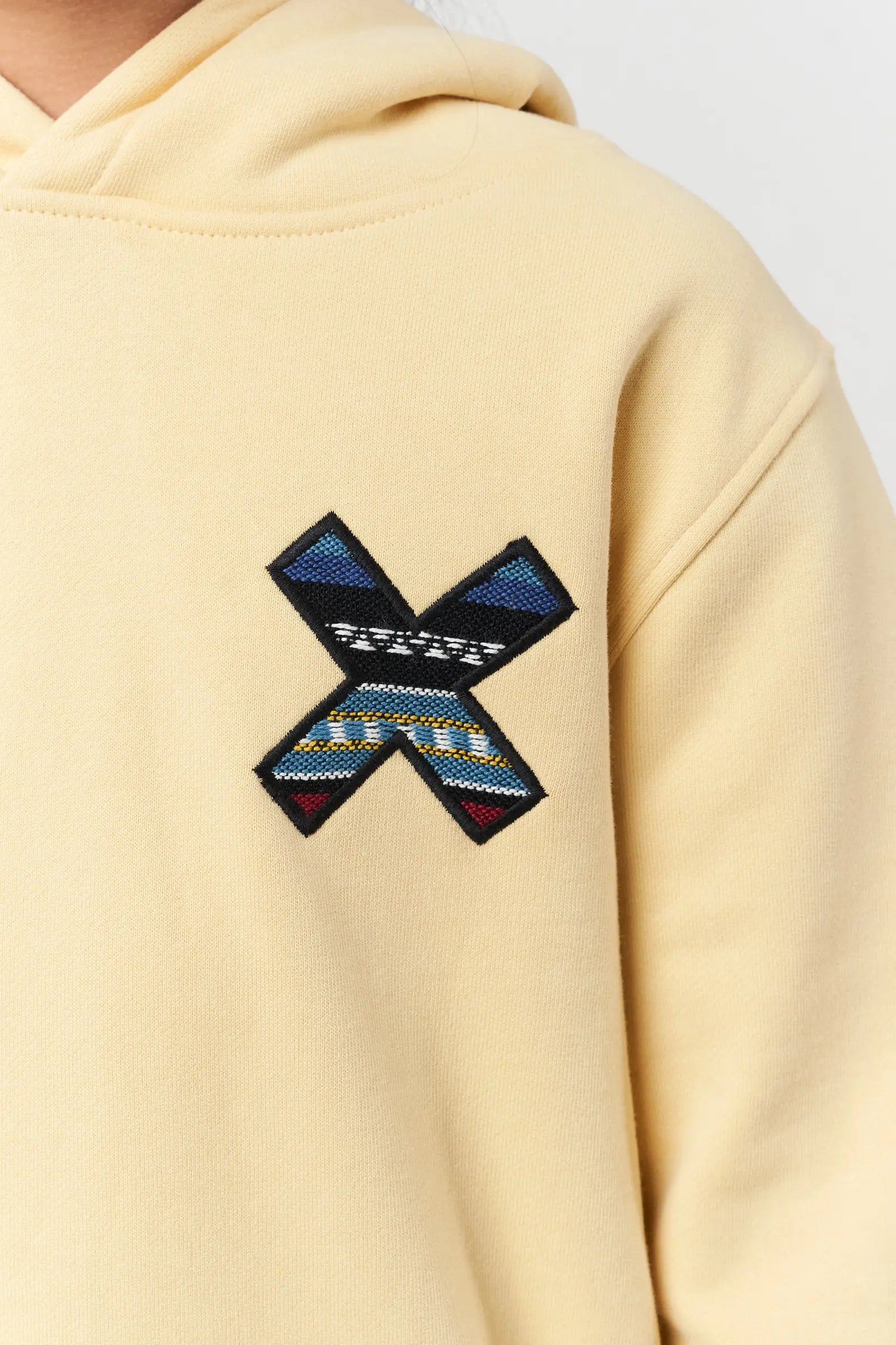 SUDADERA CON CAPUCHA KIDS CLASSIC AMARILLO CLARO