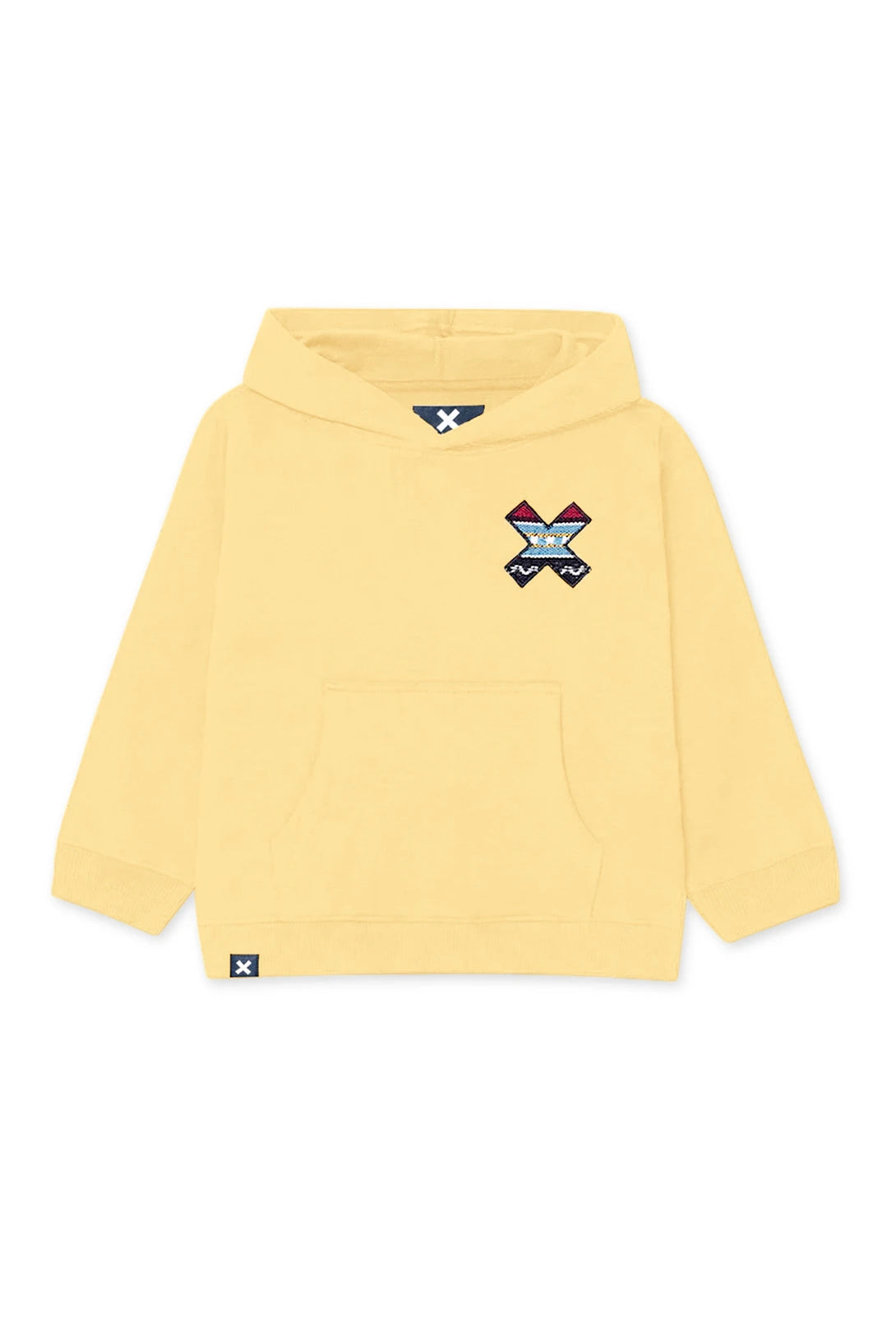 SUDADERA CON CAPUCHA KIDS CLASSIC AMARILLO CLARO