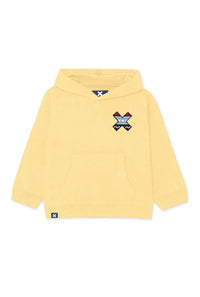 SUDADERA CON CAPUCHA KIDS CLASSIC AMARILLO CLARO