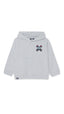 SUDADERA CON CAPUCHA KIDS CLASSIC LIGHT GREY MELANGE