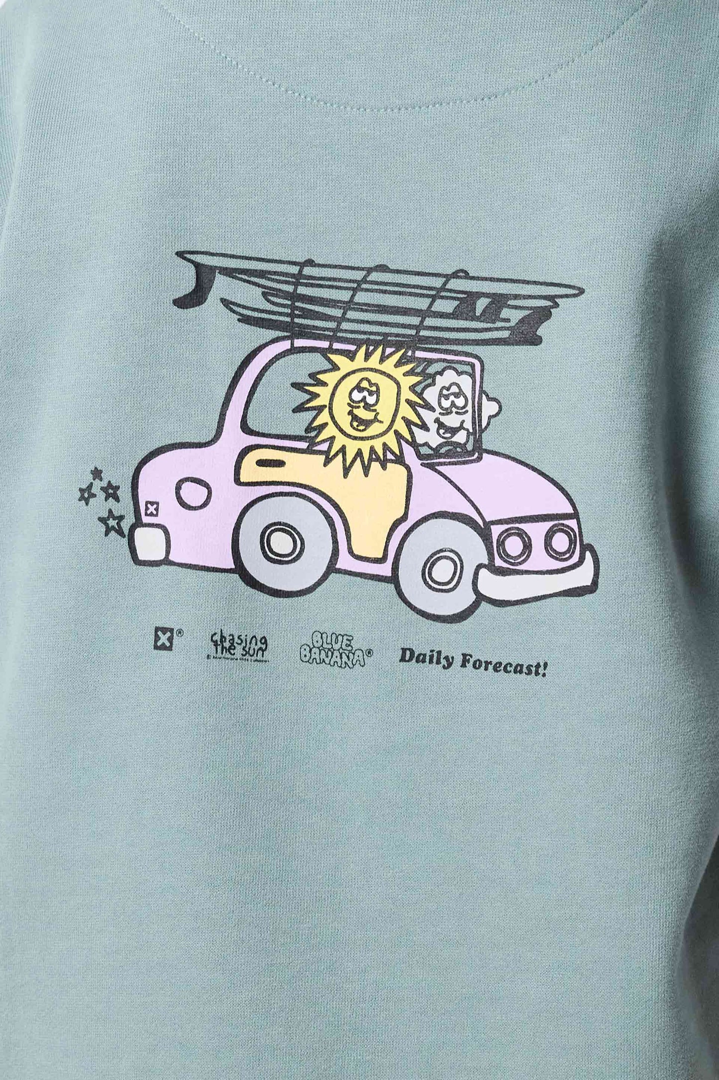 SUDADERA KIDS FORECAST MENTA