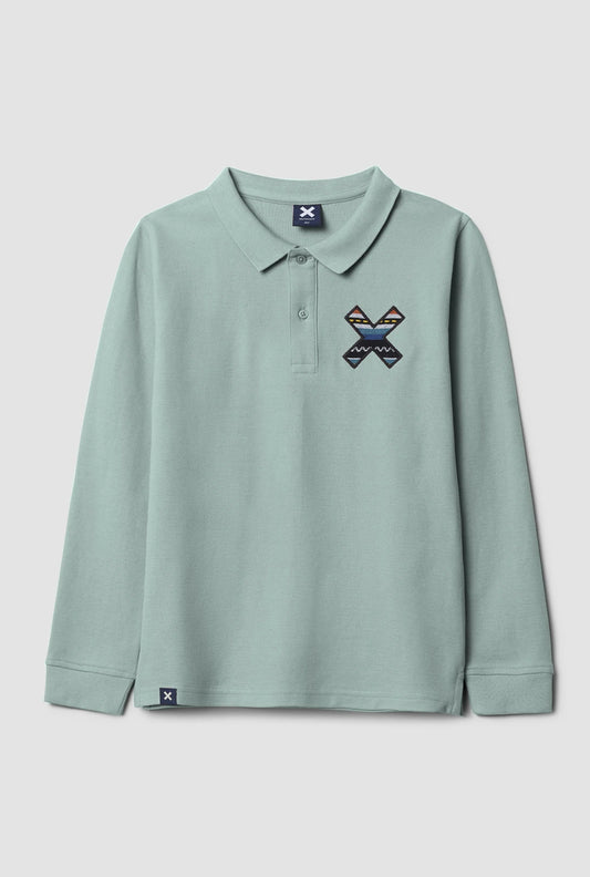 MINT CLASSIC KIDS LONG SLEEVE POLO