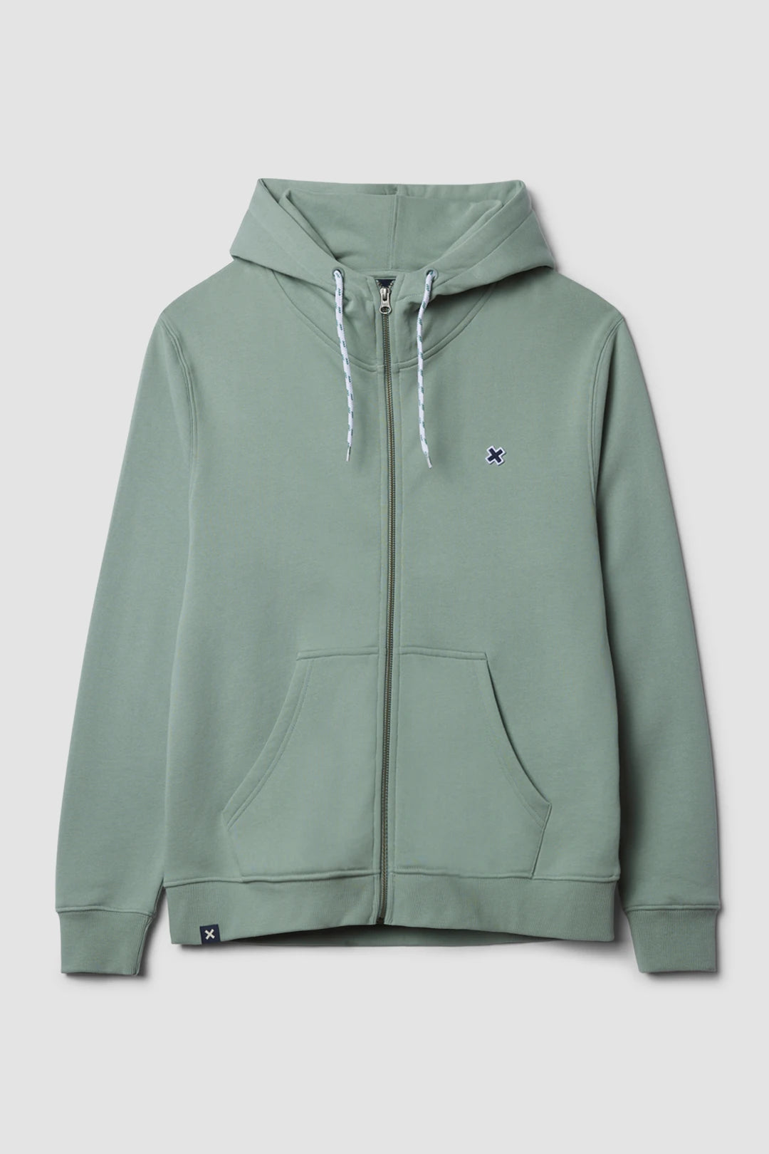 MINT PATCH FULL ZIP HOODIE