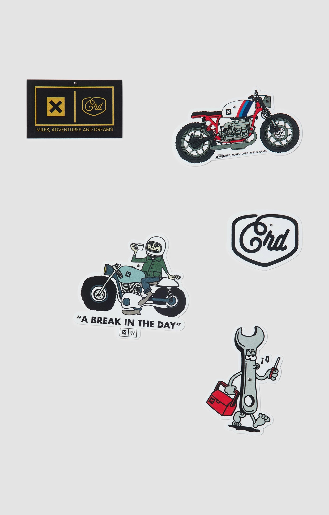 PACK PEGATINAS CRD MULTICOLOR