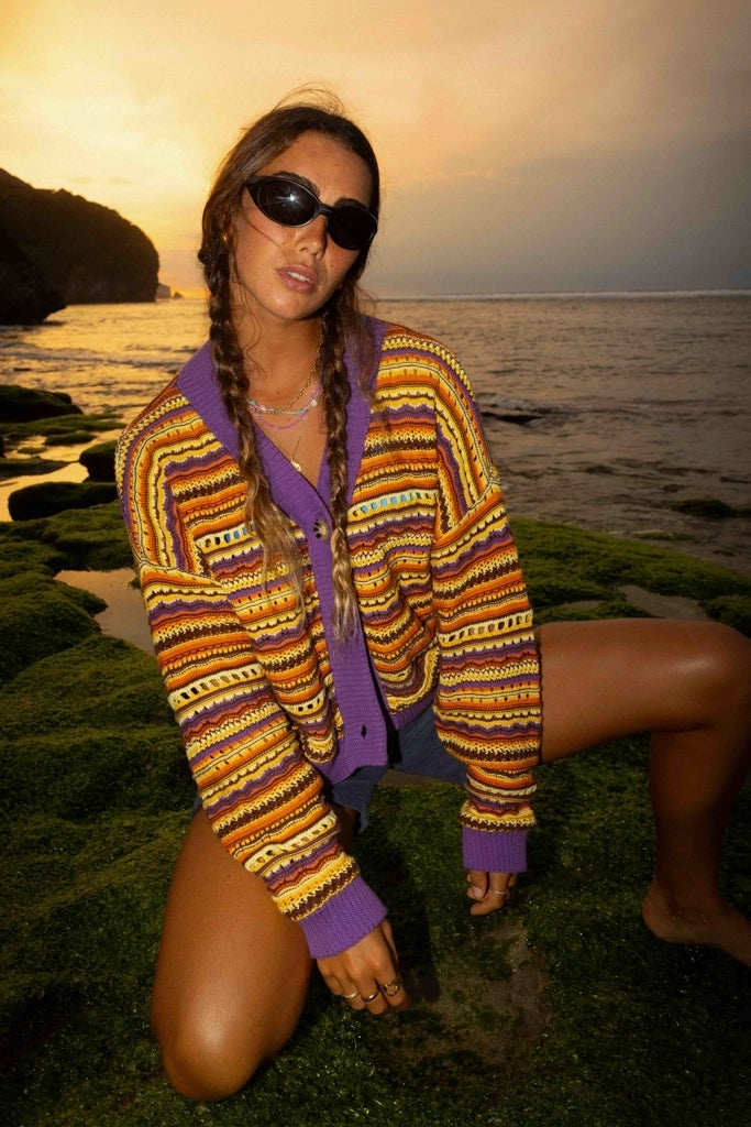 CÁRDIGAN MUJER LUPE MULTICOLOR