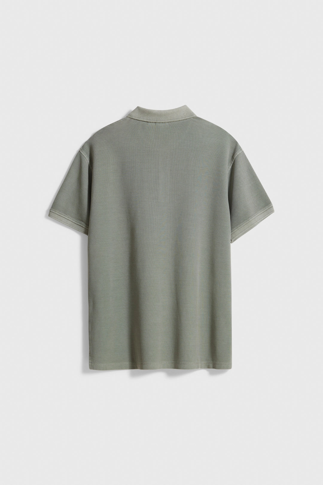OLIVE GREEN NATURE WASHED POLO