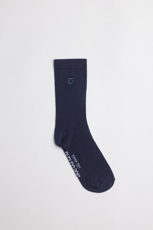 NAVY NATURE SOCKS