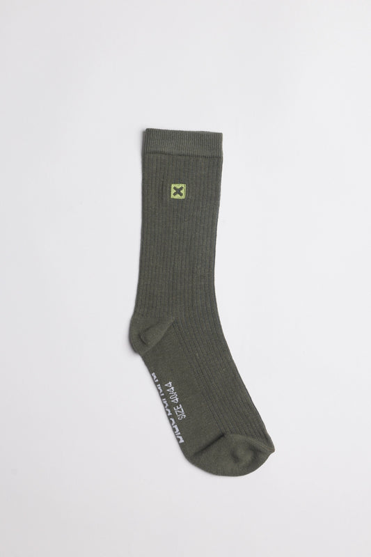 OLIVE GREEN NATURE SOCKS