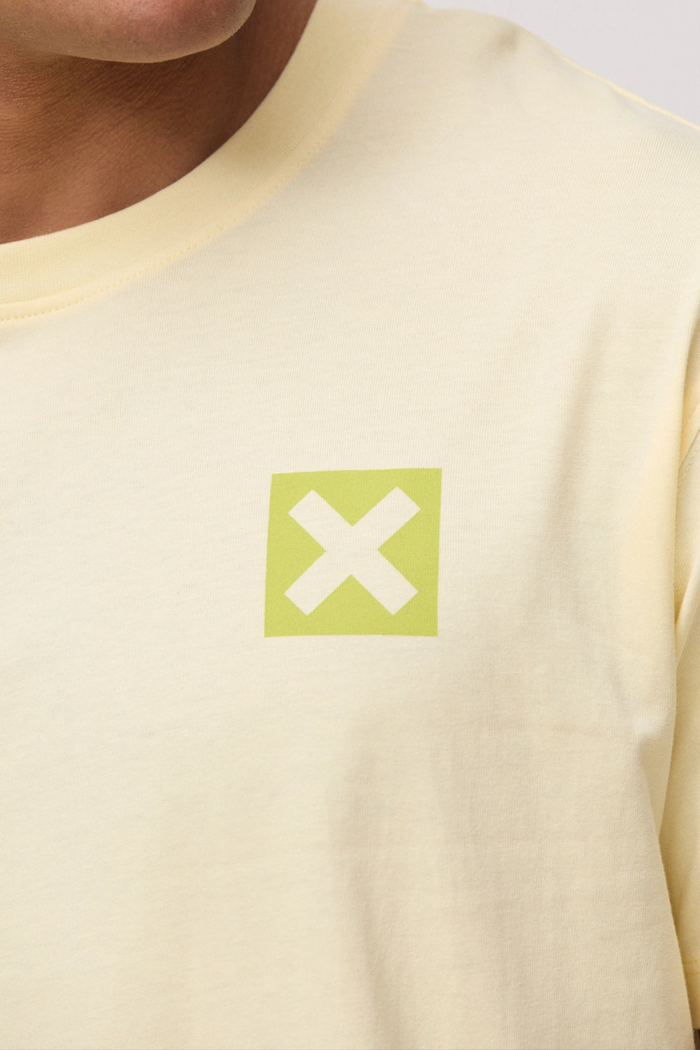 LIGHT YELLOW NATURE TEE