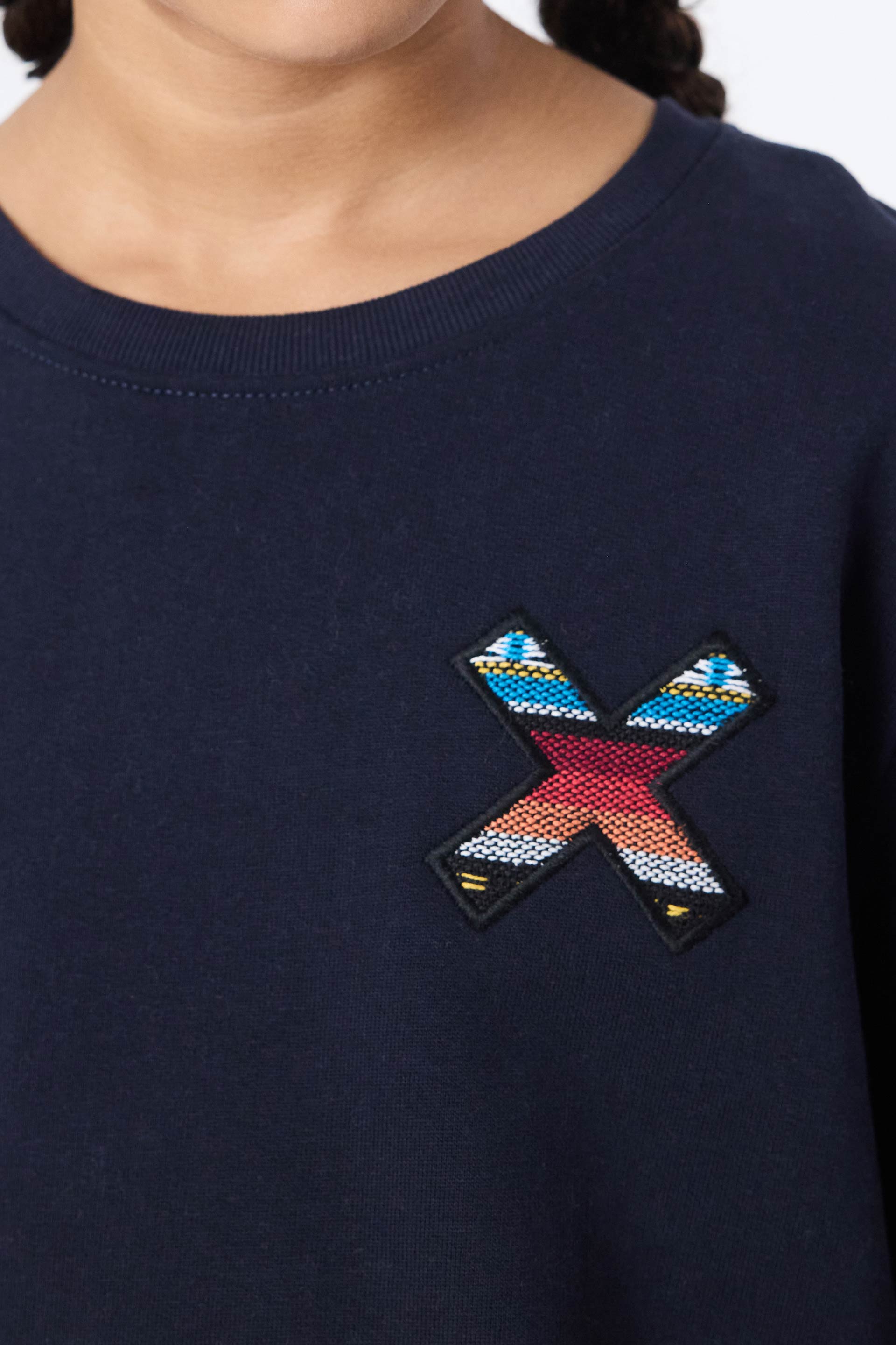 SUDADERA KIDS CLASSIC AZUL MARINO