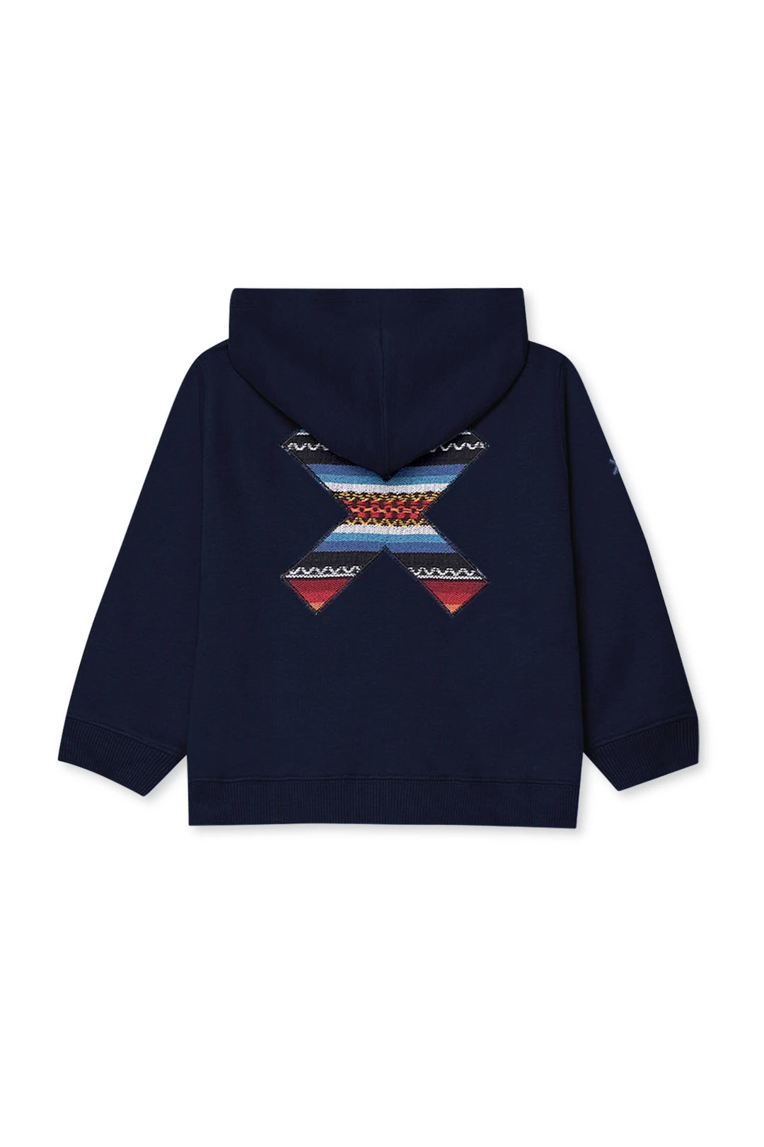 SUDADERA CON CAPUCHA KIDS CLASSIC AZUL MARINO
