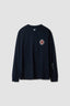 NAVY FOAM LS TEE