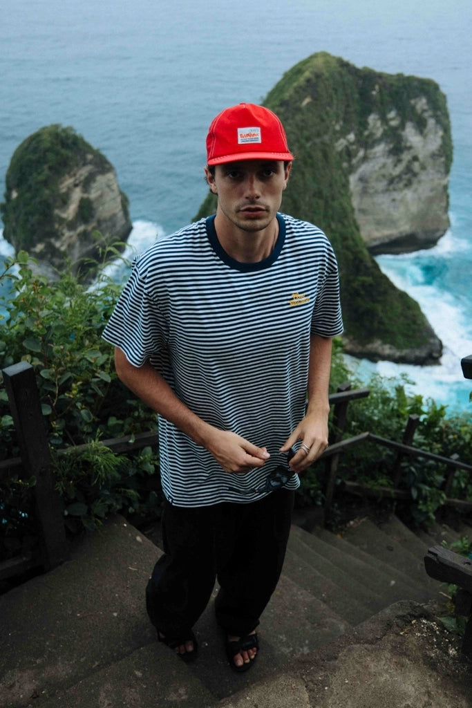 NAVY MILLER TEE