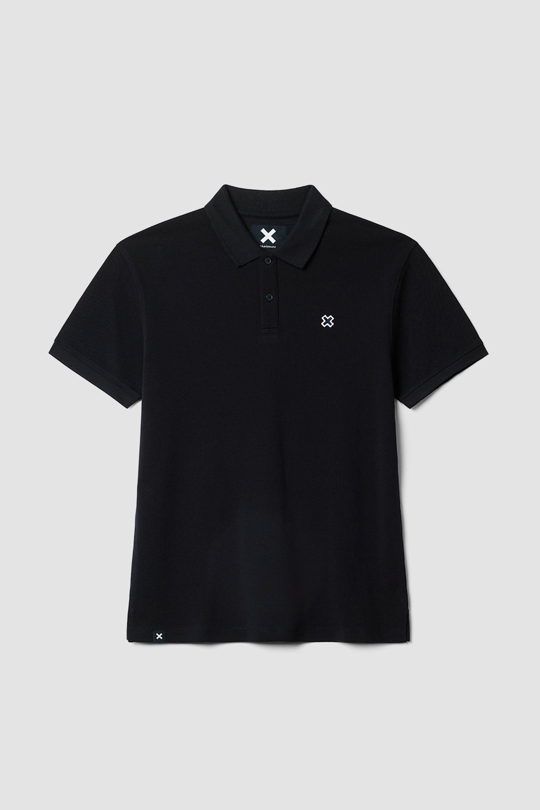 NAVY PATCH POLO